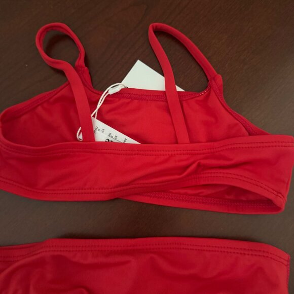 Andie Kids Toddler Girl AK002 Red Bikini Swim Set Size 3T - Picture 11 of 11
